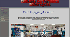 Desktop Screenshot of eastsideperformancemotorcycles.com